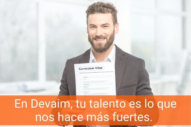 Únete a nuestro equipo mandando tu CV